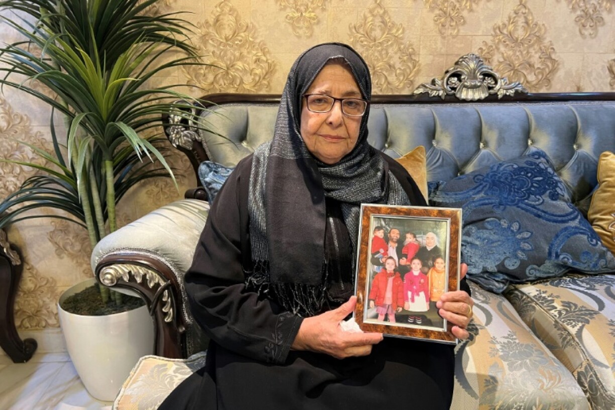 Najah Mardini, the mother of detained Syrian dentist and former national chess champion Rania al-Abassi, hopes she will be able to hold her daughter and grandchildren once again