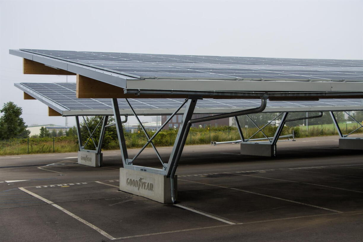Solaranlag Carport Goodyear, Colmer-Bierg
