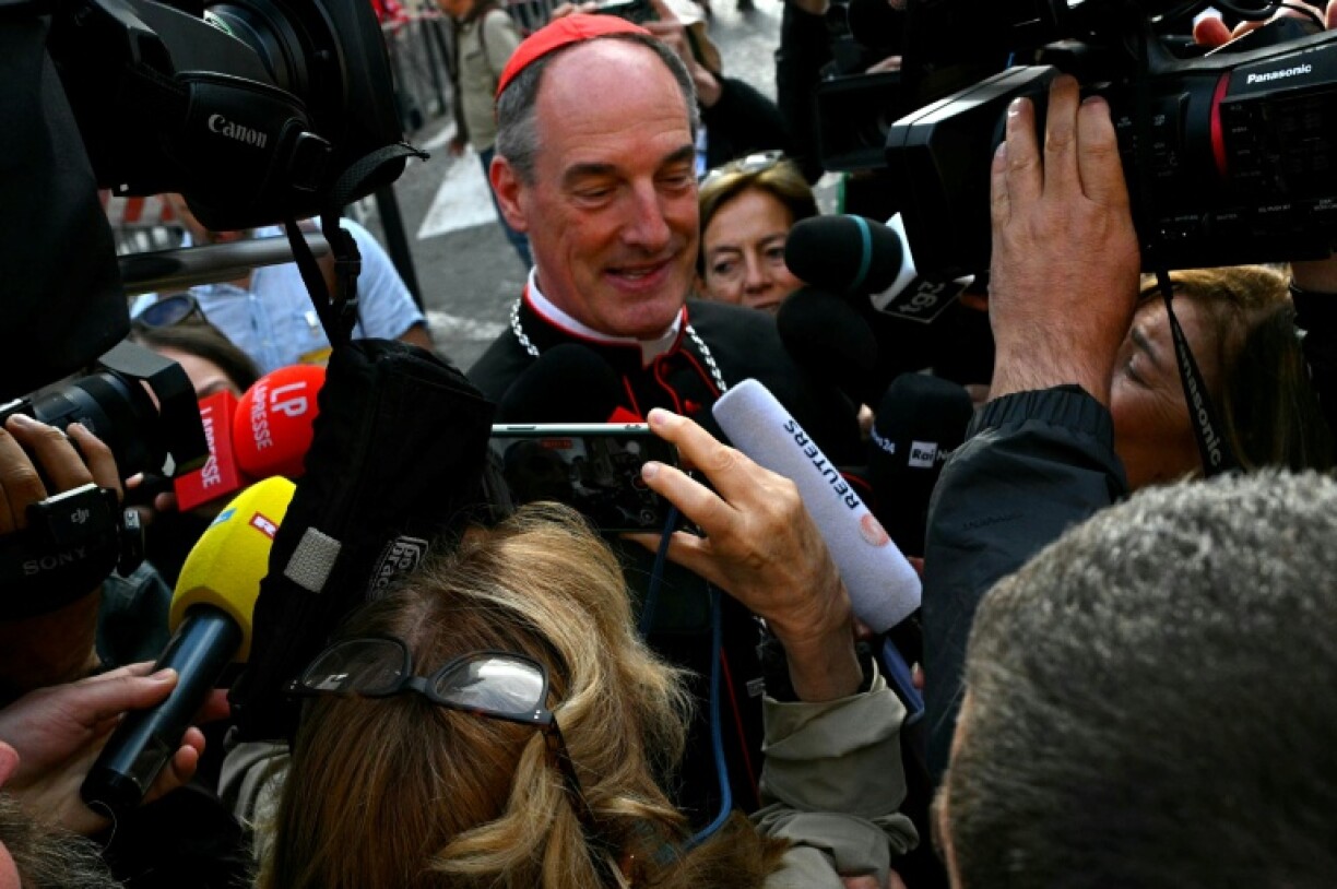 French cardinal Francois-Xavier Bustillo will take part in the conclave
