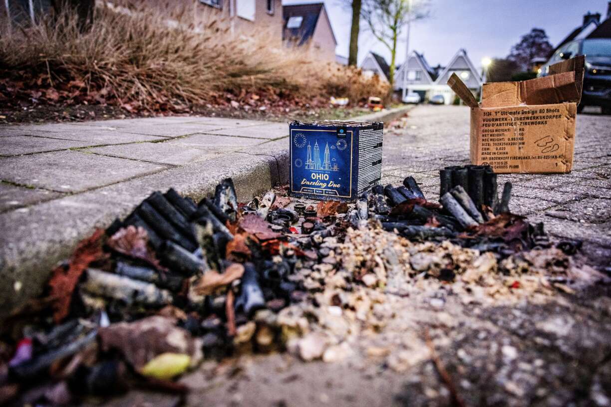 D'Iwwerreschter vun enger mouvementéierter Silvesternuecht