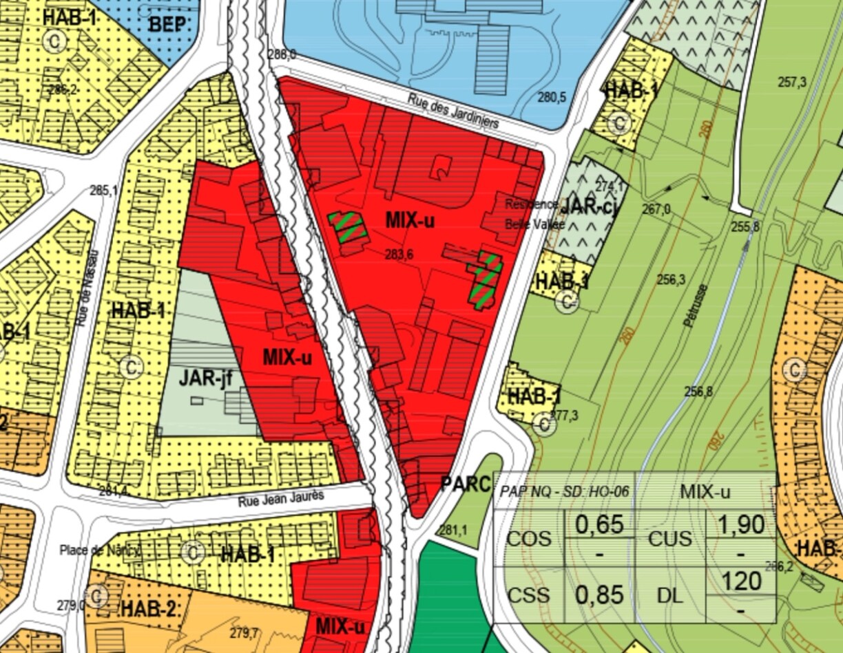 PAG vun der Stad Lëtzebuerg.