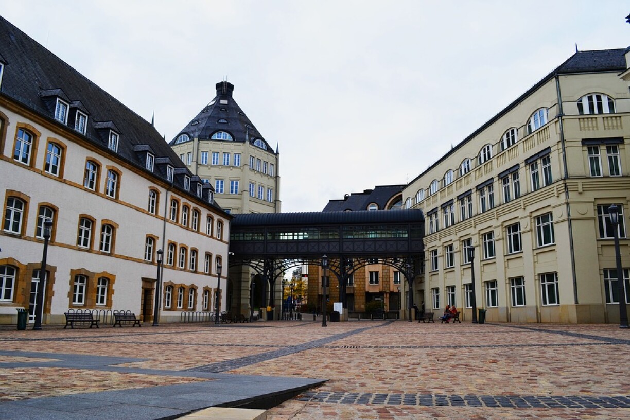 La cité judiciaire à Luxembourg. Un endroit où on ne risque pas de croiser beaucoup de contrevenants à l'obligation de vote...