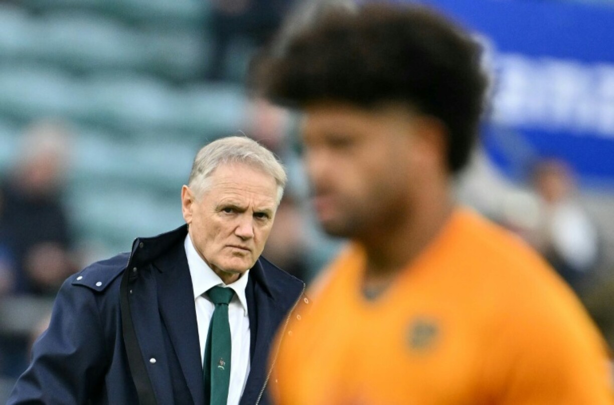 Joe Schmidt (L) pointed to 'mental, emotional fatigue' in a team that has been together since June