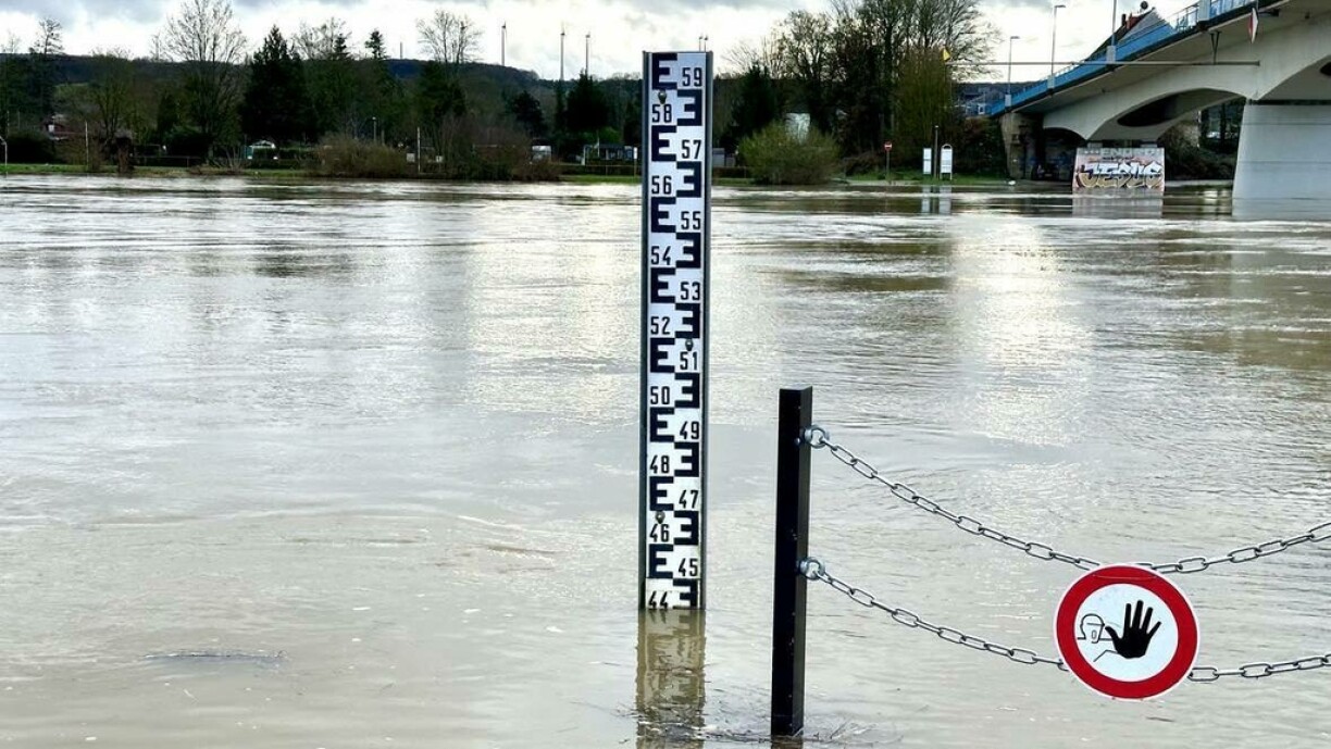 La situation à Remich ce samedi matin