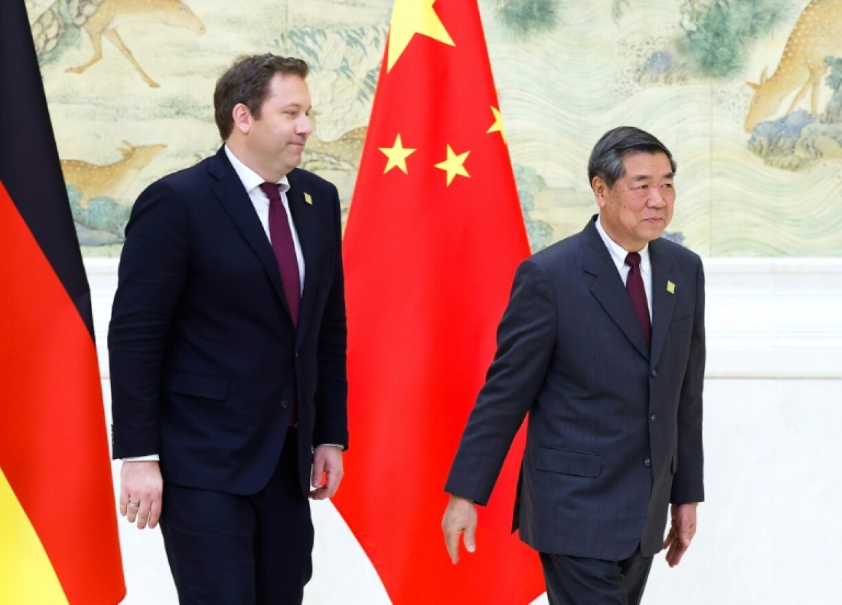 Vice Chancellor and Finance Minister Lars Klingbeil was the first representative of Germany's new coalition government to visit China