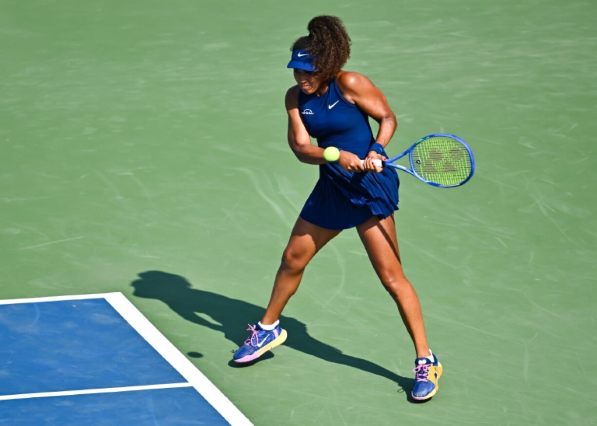 Naomi Osaka of Japan won a first-round match at the WTA Canadian Open after a split with coach Patrick Mouratoglou
