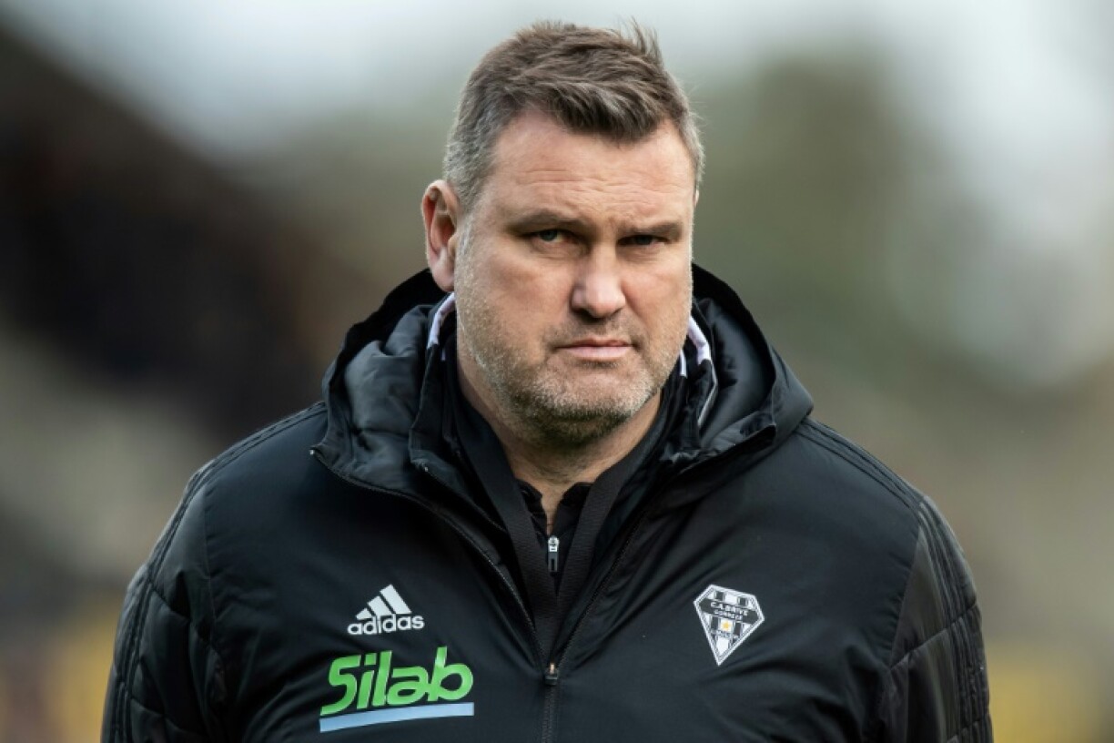 L'entraîneur Jeremy Davidson, le 5 mars 2022 à La Rochelle