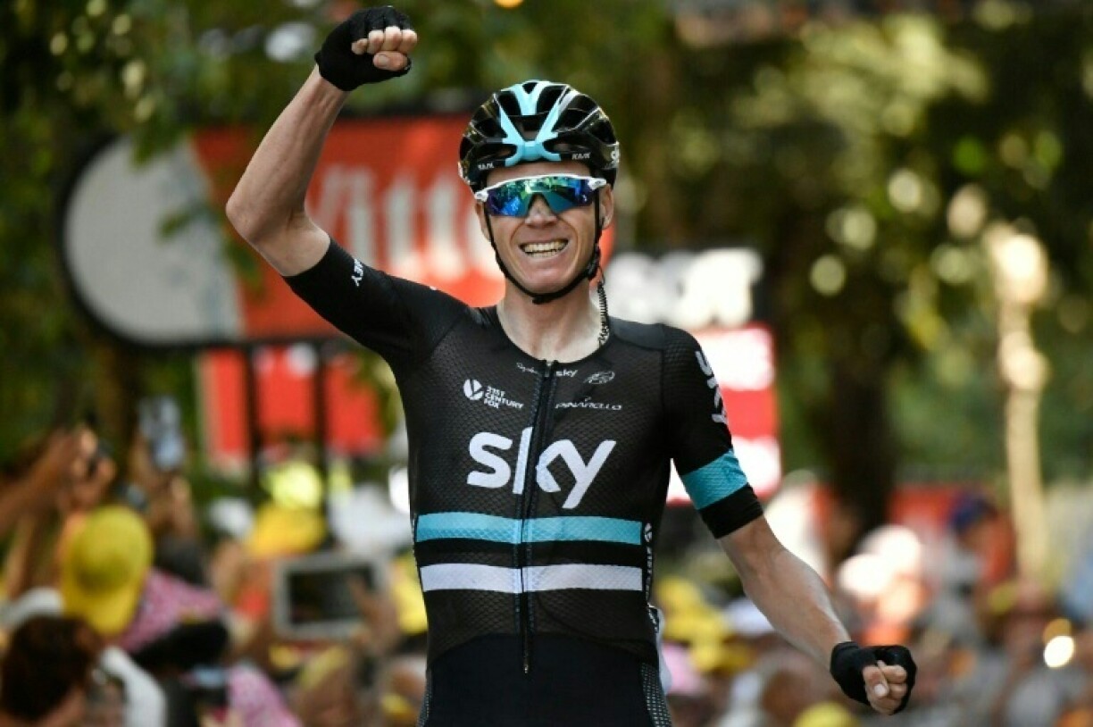 Britain's Chris Froome won four Tour de France titles