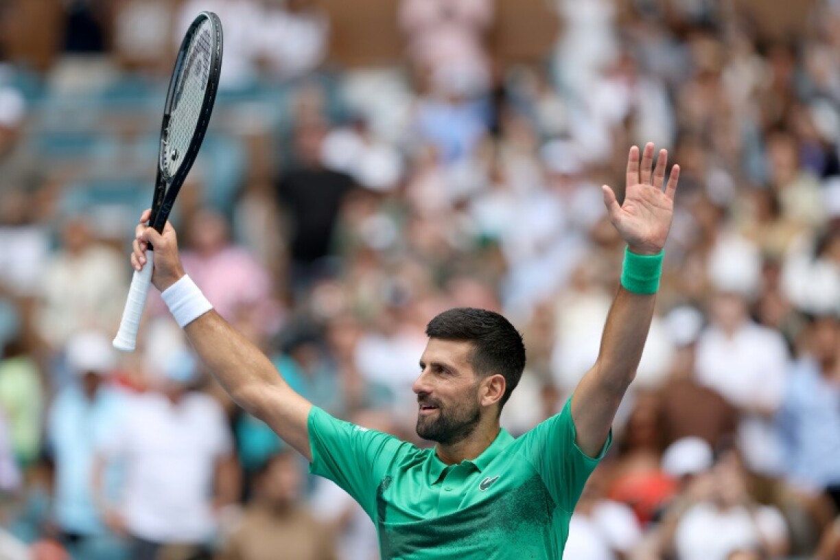 Novak Djokovic can clinch his 100th professional title if he wins the Miami Open final on Sunday.