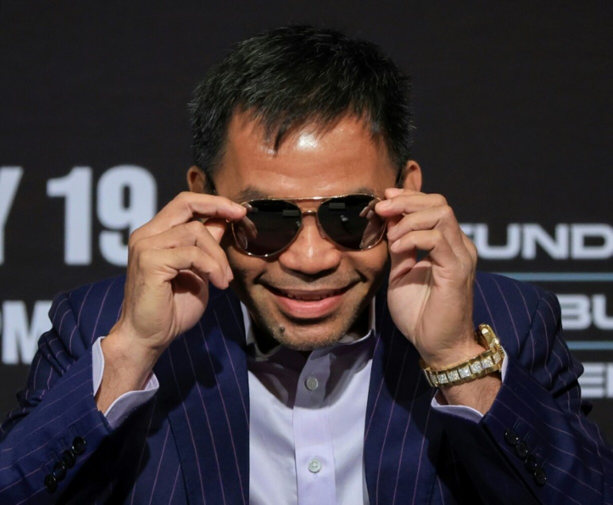 Manny Pacquiao comfortably made the weight for his world title fight comeback against WBC welterweight champion Mario Barrios