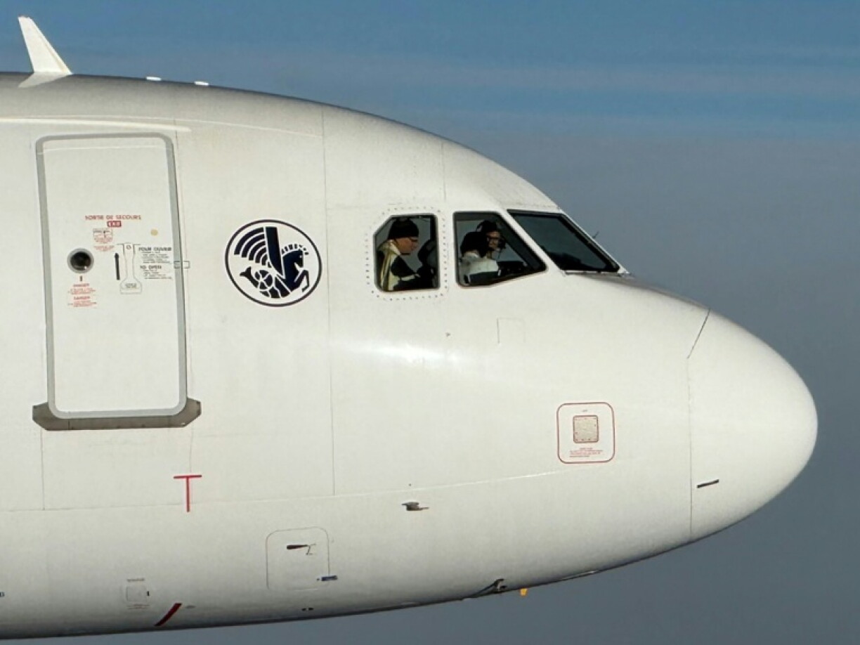 Pope Leo on Monday morning spent half an hour in the cockpit of the Air France plane that flew him to Metz, Air France said