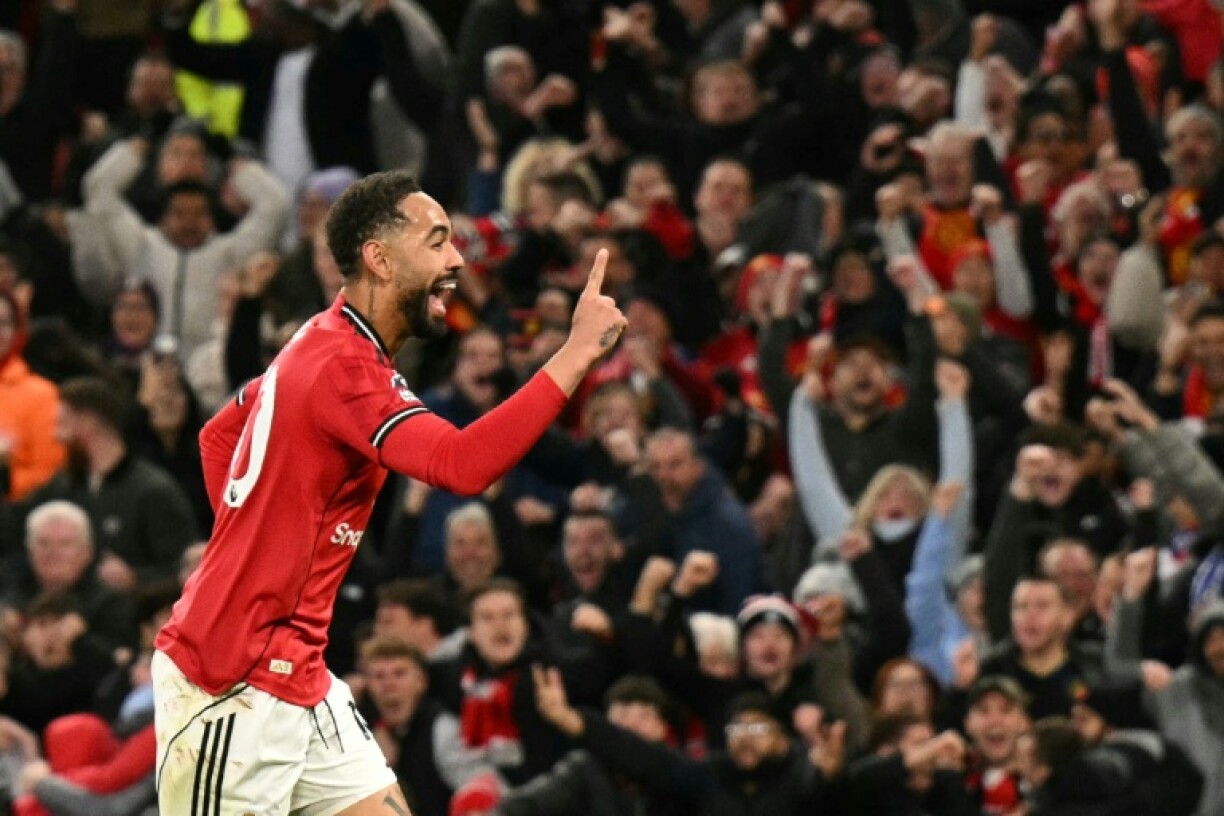 Manchester United forward Matheus Cunha