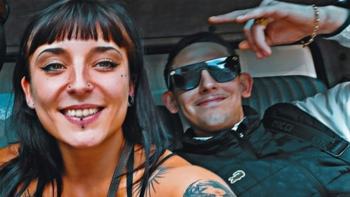 Photo non datée de Leslie Hoorelbeke et Kevin Trompat, obtenue avec l'autorisation de la famille le 28 février 2023. Le jeune couple est porté disparu depuis la nuit du 25 au 26 novembre 2022