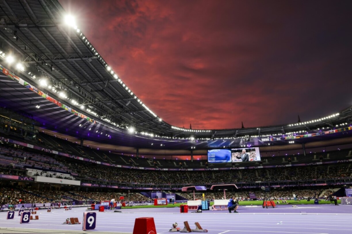 Le Stade de France pendant les Jeux paralympiques de Paris, le 3 septembre 2024.