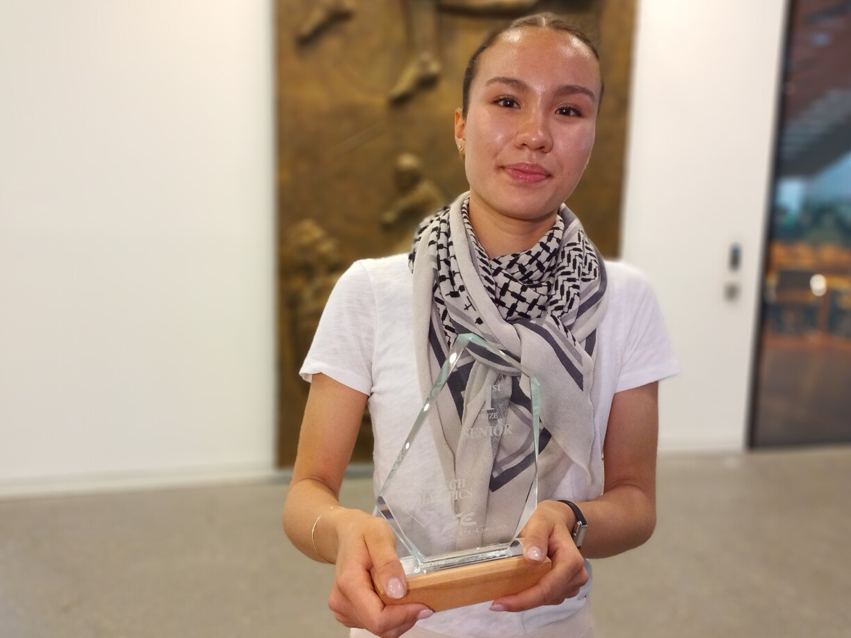 Constance Breyer, lauréate de la catégorie