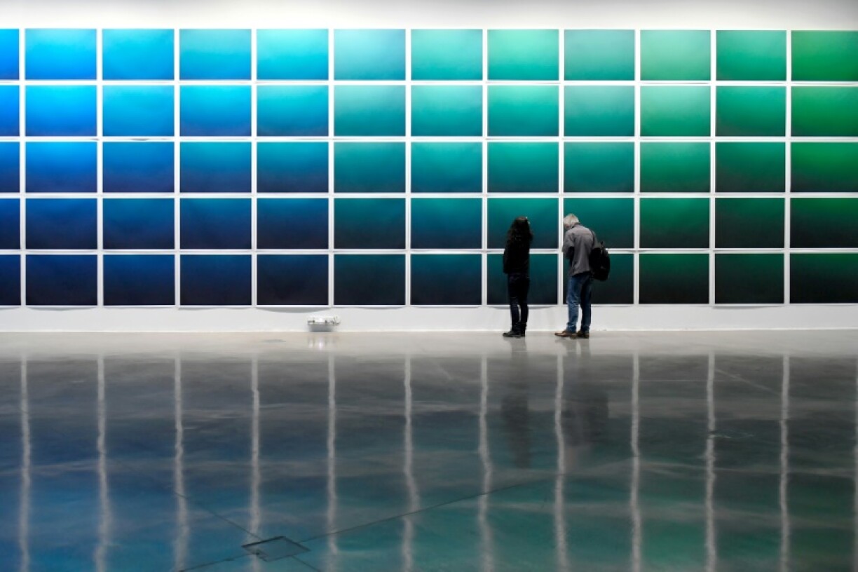 Les couleurs de la Méditerranée vues par le photographe apnéiste Nicolas Floc'h, à Marseille le 20 janvier 2021