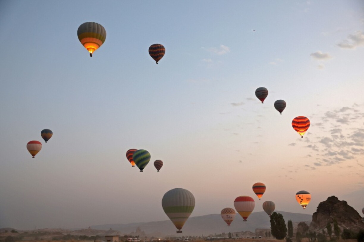 Hot-air ballooning is a thriving industry in Turkey's Cappadocia region