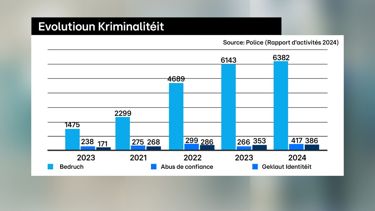 Evolution of criminal activity involving fraud, breach of trust and identity theft
