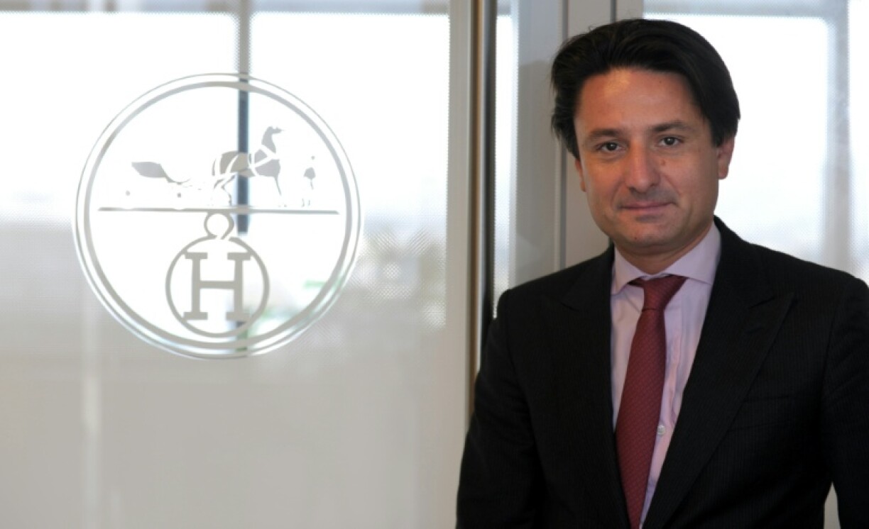 Axel Dumas, patron du groupe de luxe français Hermès, le 3 juin 2013 à Paris