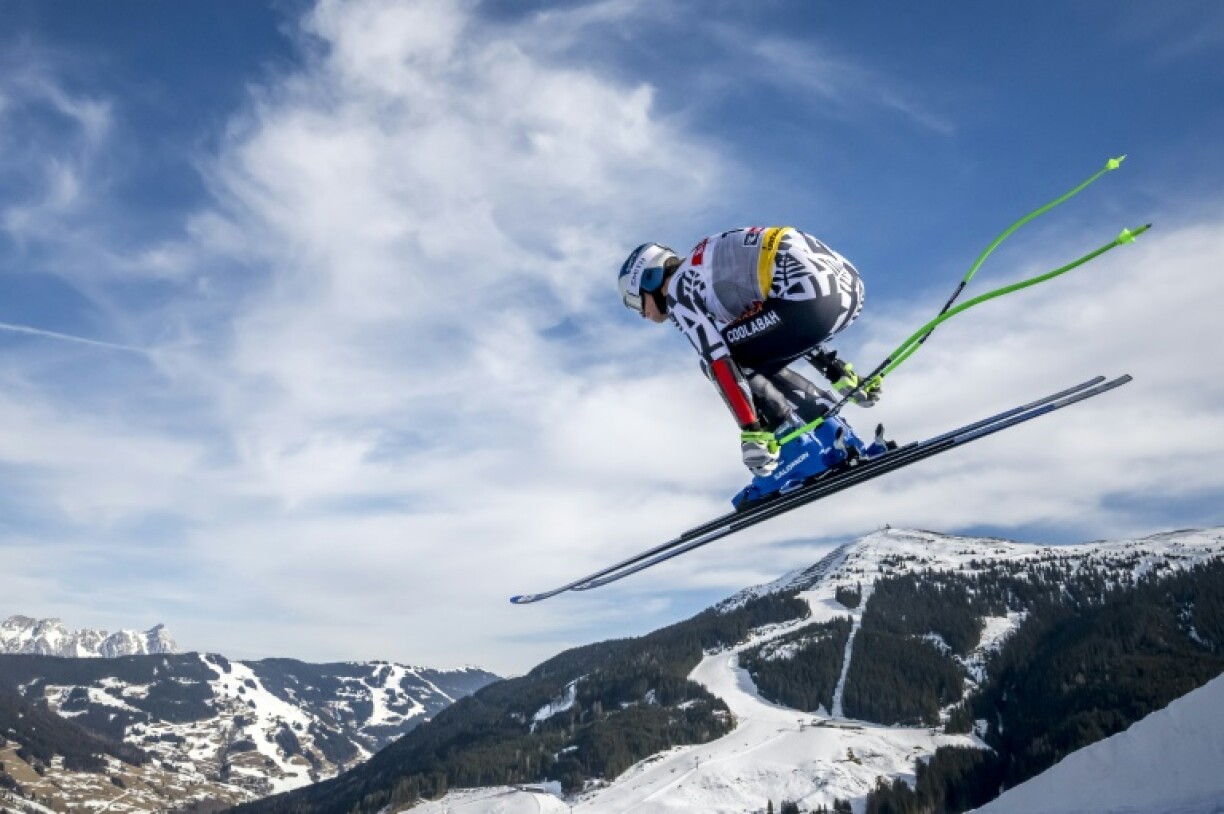 New Zealand's Alice Robinson in the world super-G