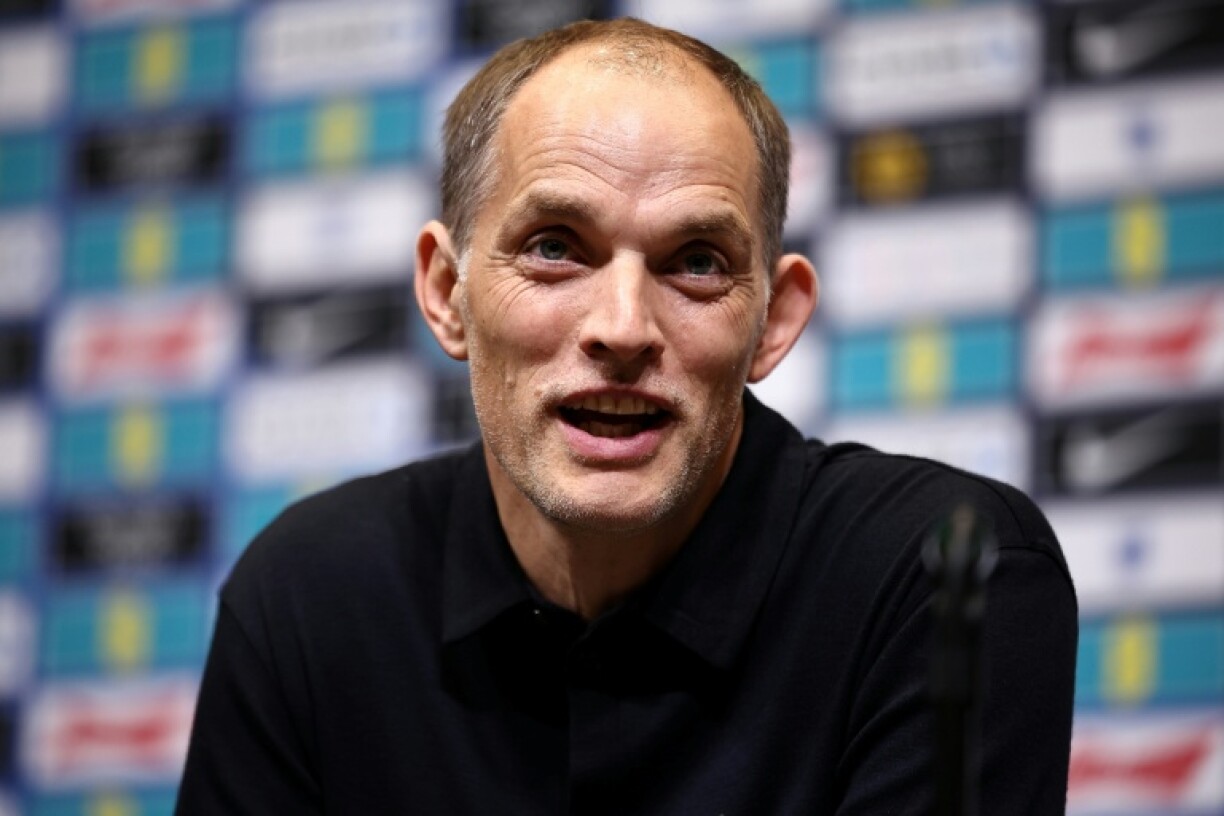 England manager Thomas Tuchel speaks to the press at Wembley