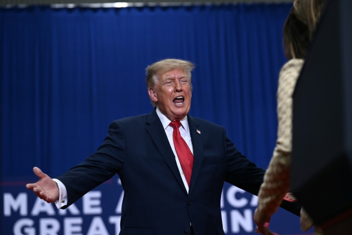 US President Donald Trump told a campaign rally in Port Huron, Michigan, that a Canada deal would be reached 'pretty soon'
