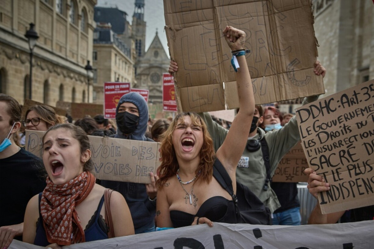 The protests started in late September with students blocking entrances to hundreds of high schools