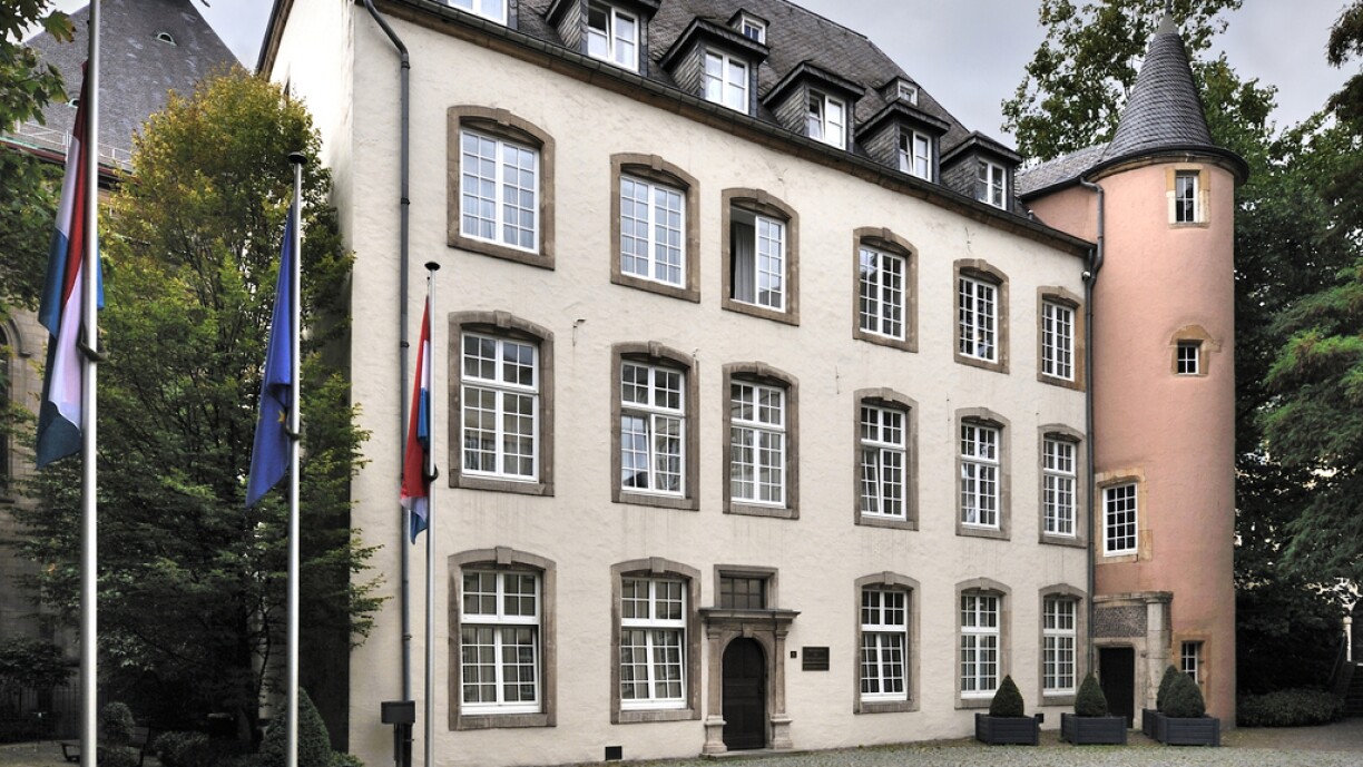 The Hotel de Bourgogne, where the Ministry of State is based.