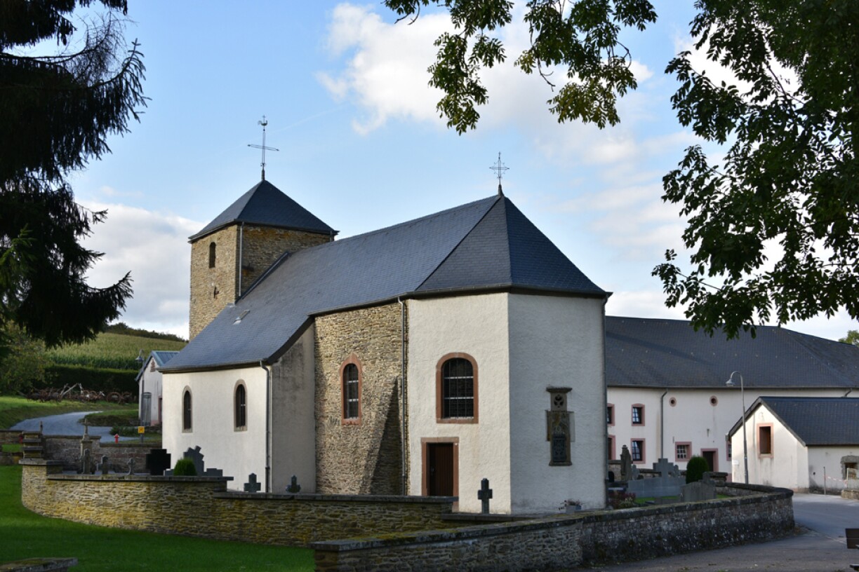 St Willibrord church in Rindschleiden.