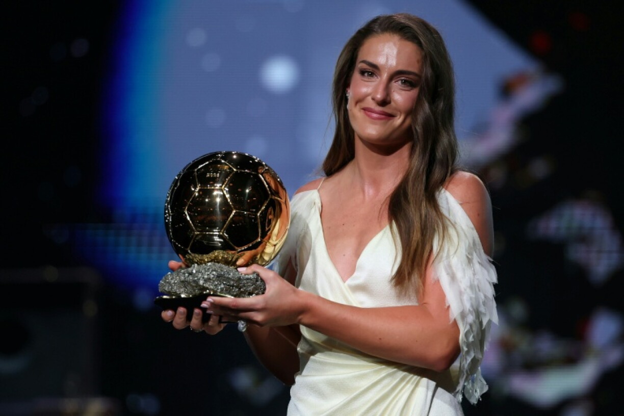 Alexia Putellas won the women's Ballon d'Or for a third time