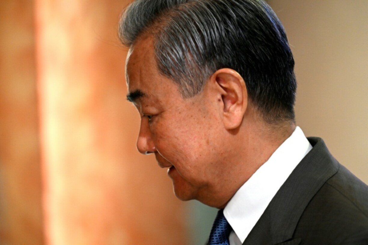 China's Foreign Affairs Minister Wang Yi arrives at a BRICS Foreign Ministers meeting in Rio de Janeiro, Brazil