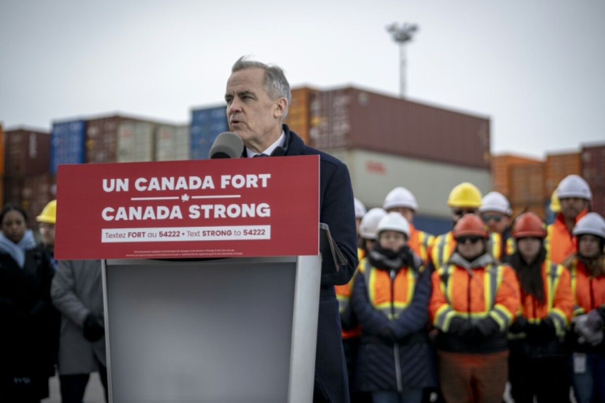 Canadian Prime Minister and Liberal leader Mark Carney has taken a strong lead in polls heading into a second week of the election campaign