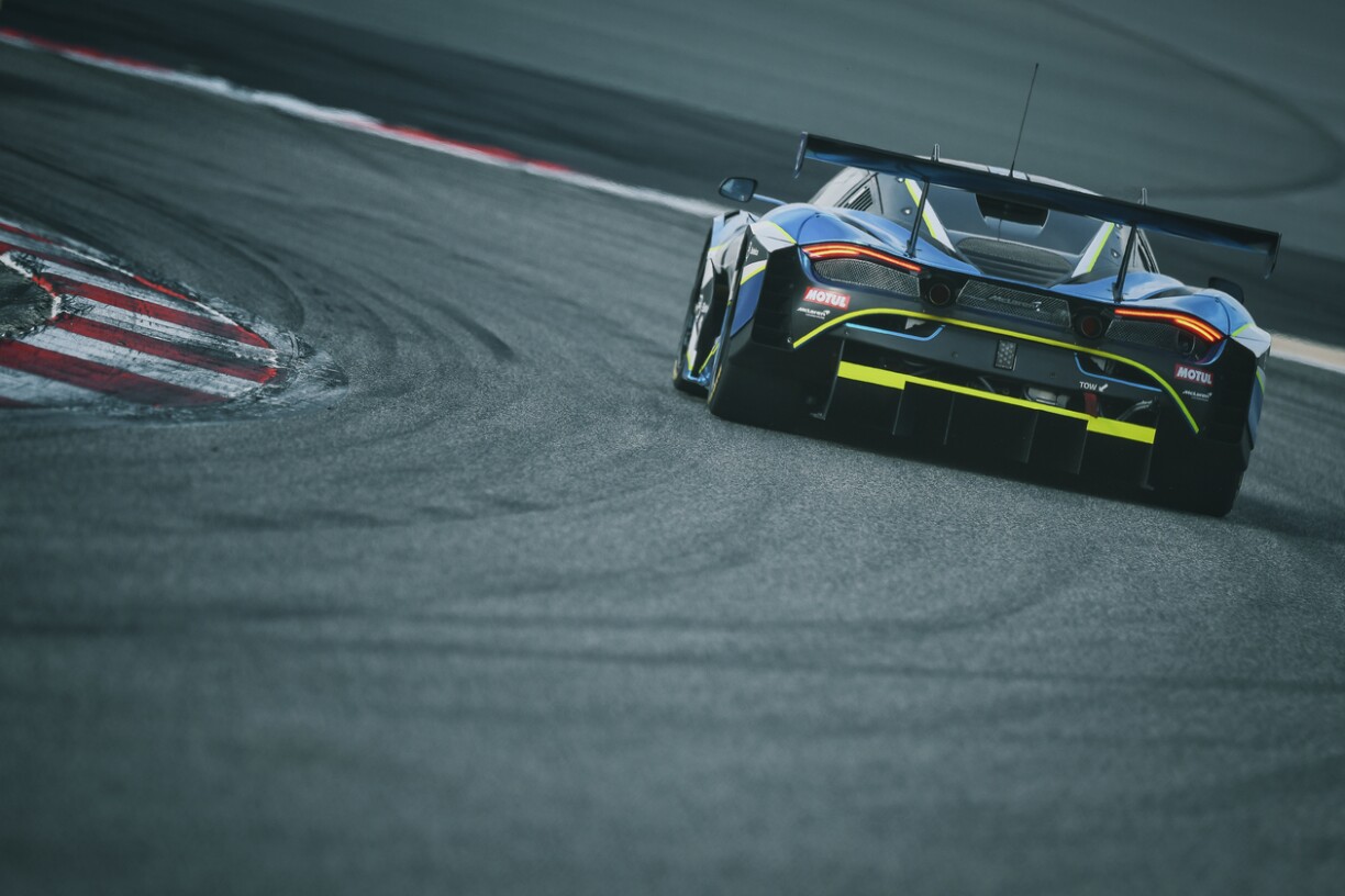 Le bolide que Dylan Pereira a piloté en janvier 2021 au Bahreïn