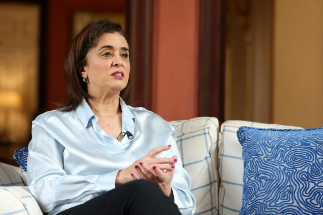 Hanan Balkhy, the World Health Organization regional director for the Eastern Mediterranean, during an AFP interview