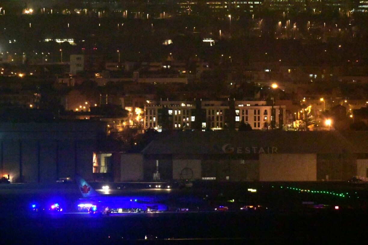 Des photos prises sur place par le photographe de l'AFP.