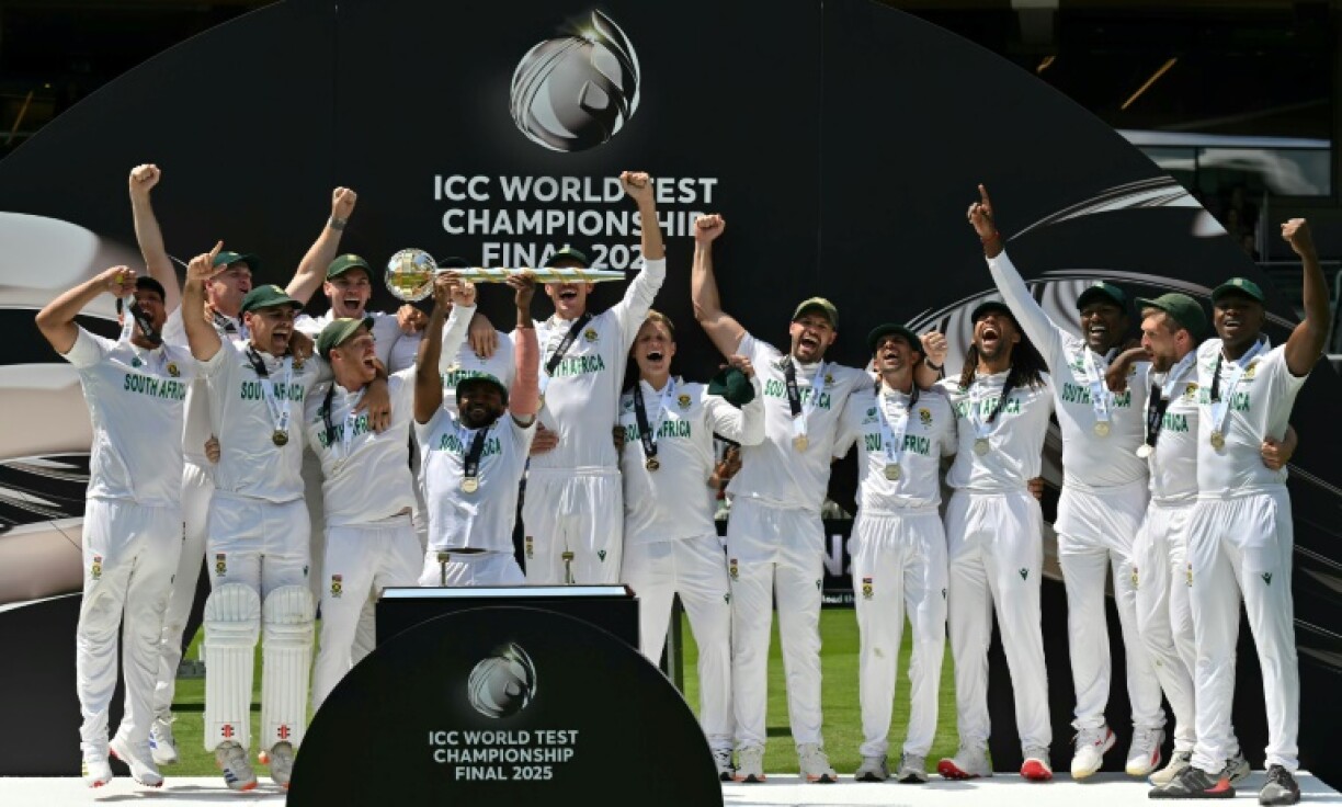 South Africa became the third team to win the World Test Championship following New Zealand (2021) and Australia (2023)