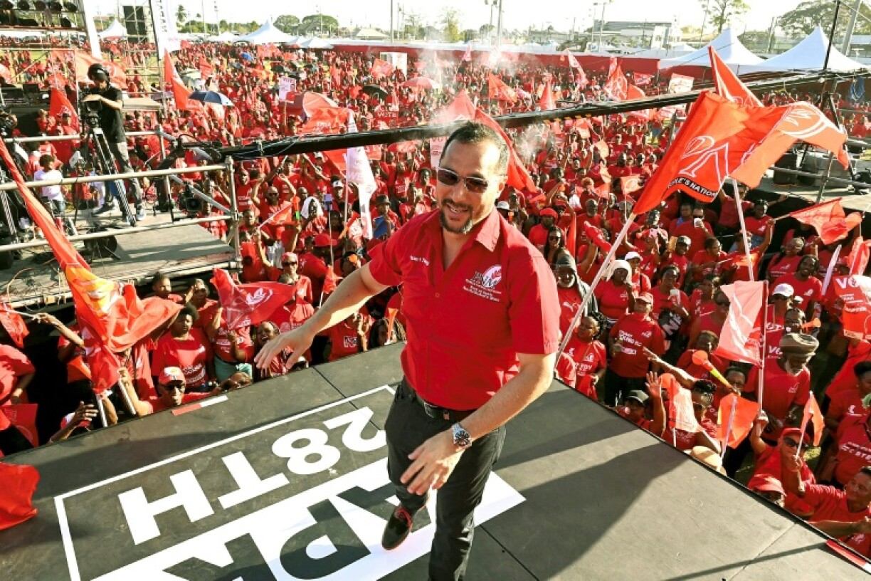 Trinidad and Tobago's Prime Minister Stuart Young is seeking to remain in power, against a backdrop of rising gang violence and an economic slump