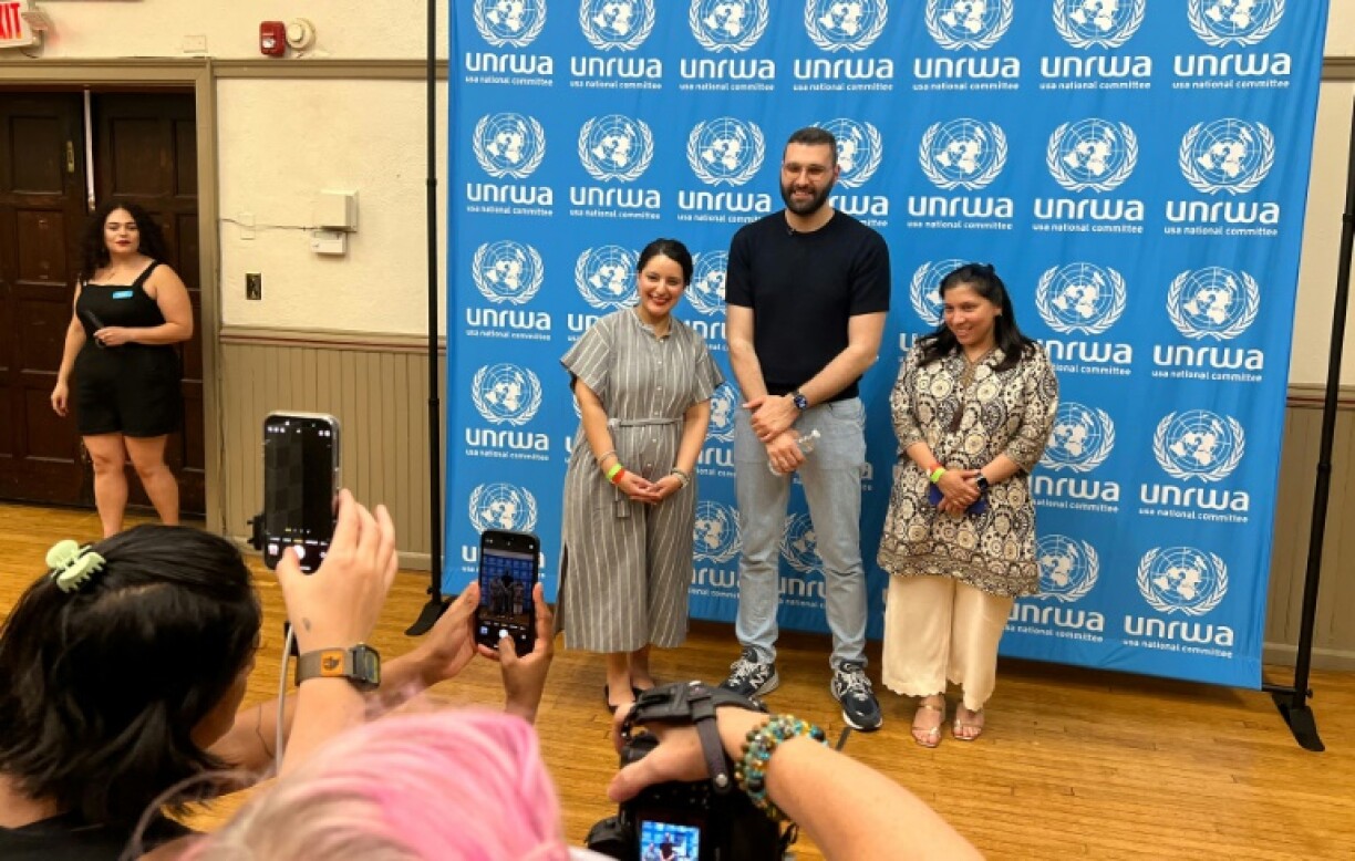 Palestinian photographer and Instagram star Motaz Azaiza has been touring the United States to help raise money for UNRWA USA