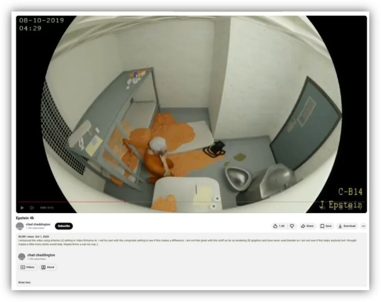 Screenshot from YouTube taken December 24, 2025