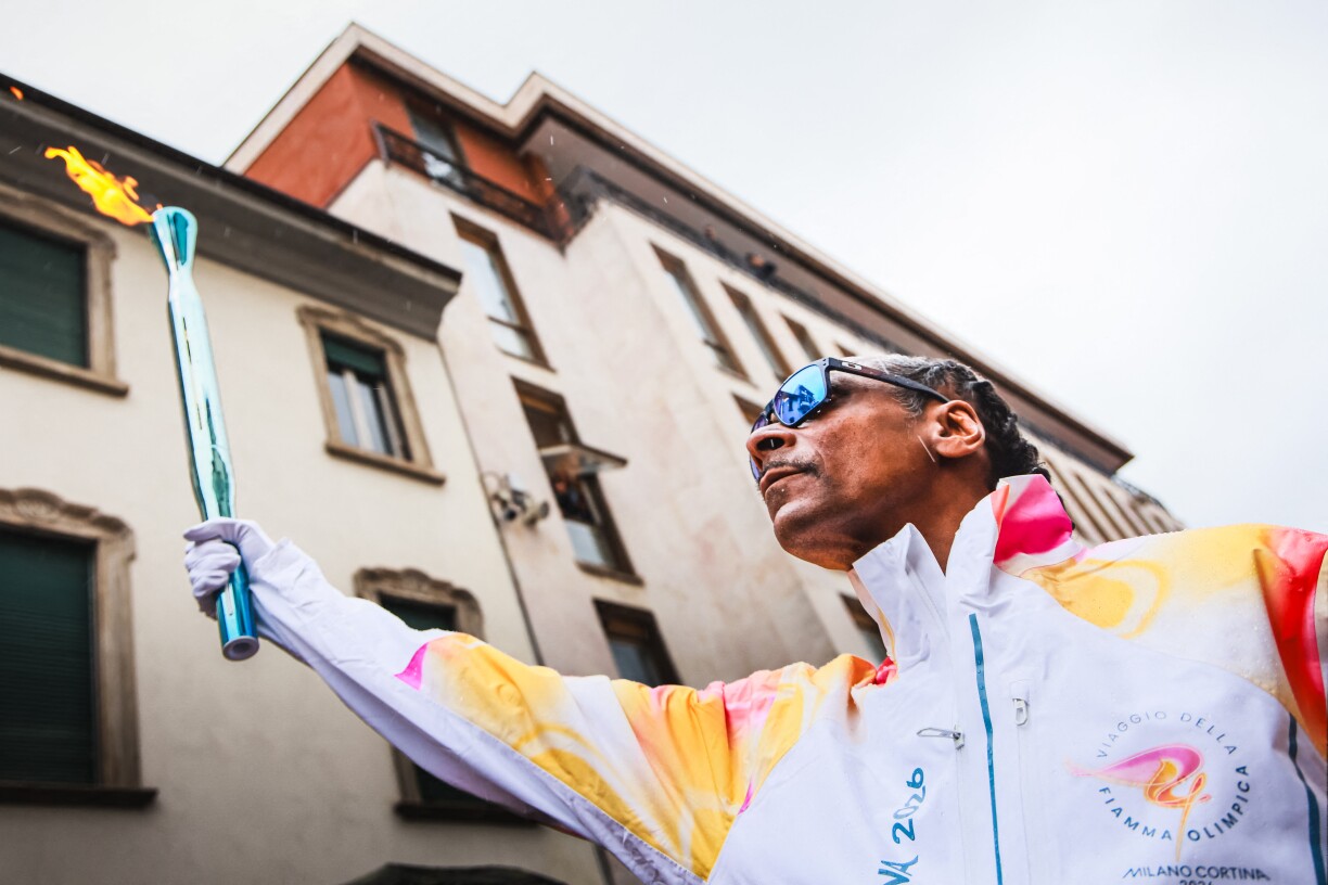 De Rapper mam Olympesche Feier