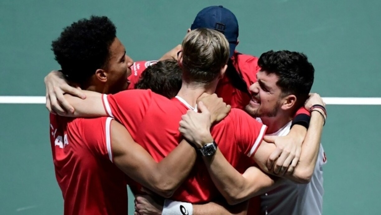 Et ass déi éischte Kéier, datt d'Kanada et an d'Finall vum Davis Cup packt.