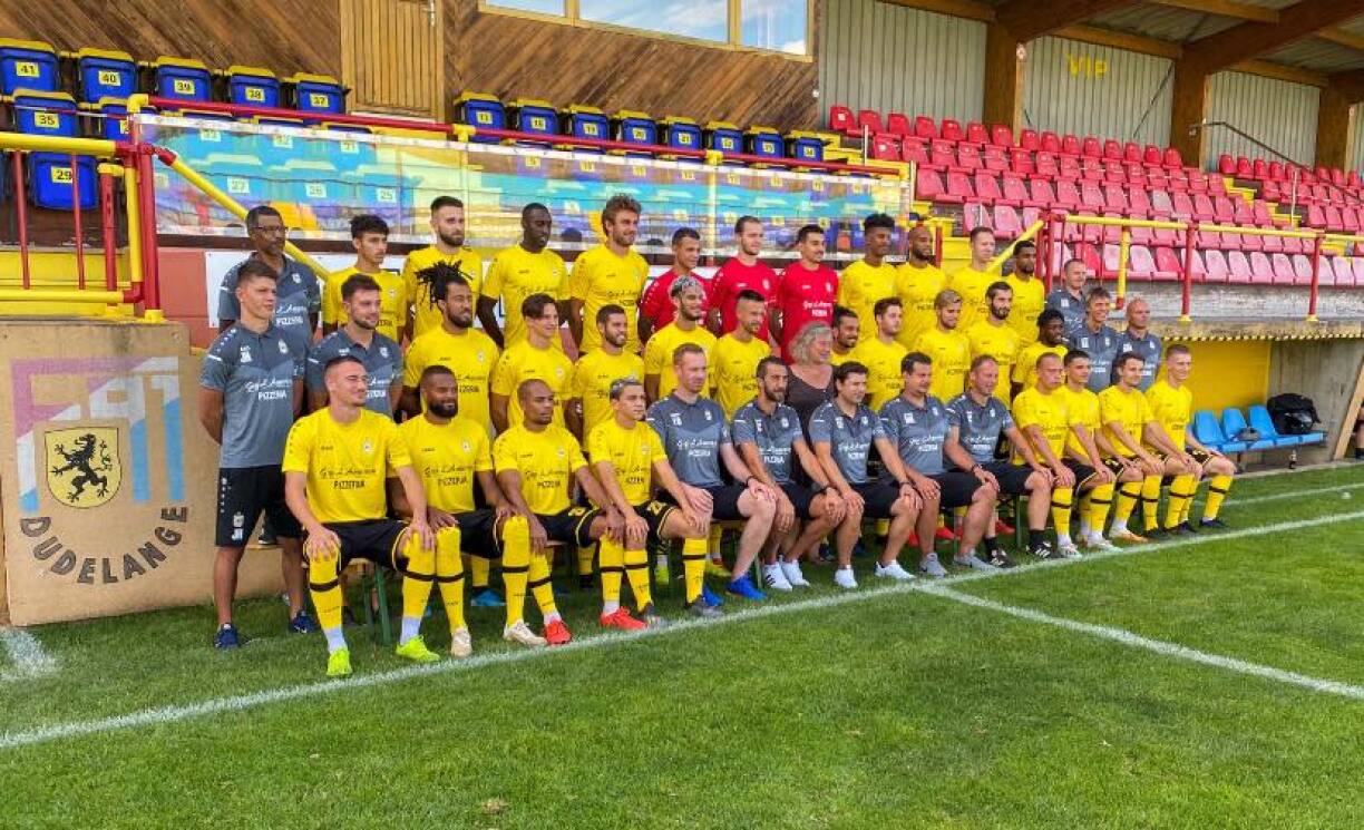 La photo d'équipe du F91 Dudelange présentée cette semaine