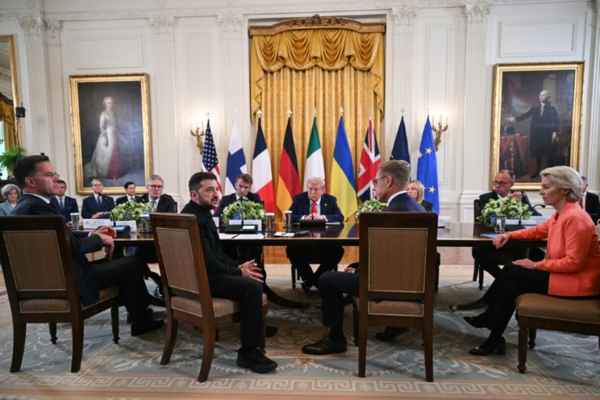 Nine leaders sat around a long wooden table at 1600 Pennsylvania Avenue in Washington