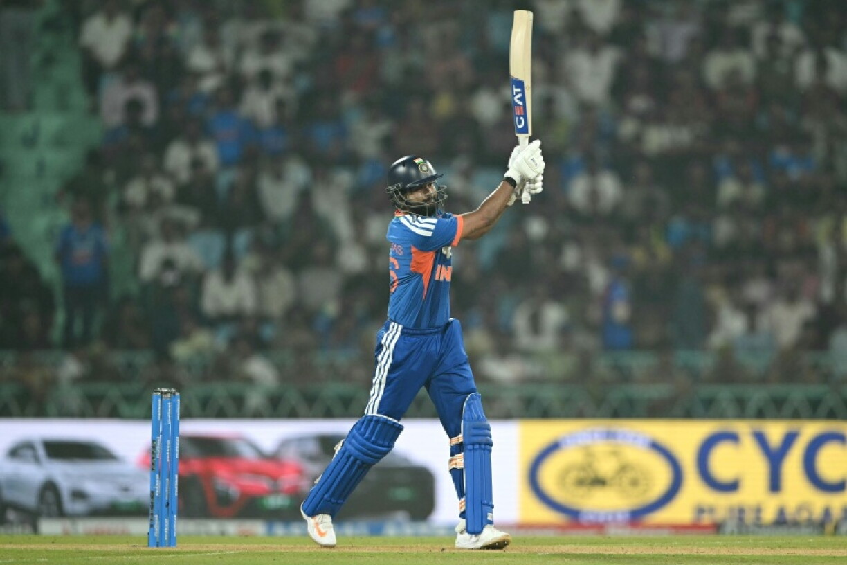India captain Shreyas Iyer swings toward his century against West Indies