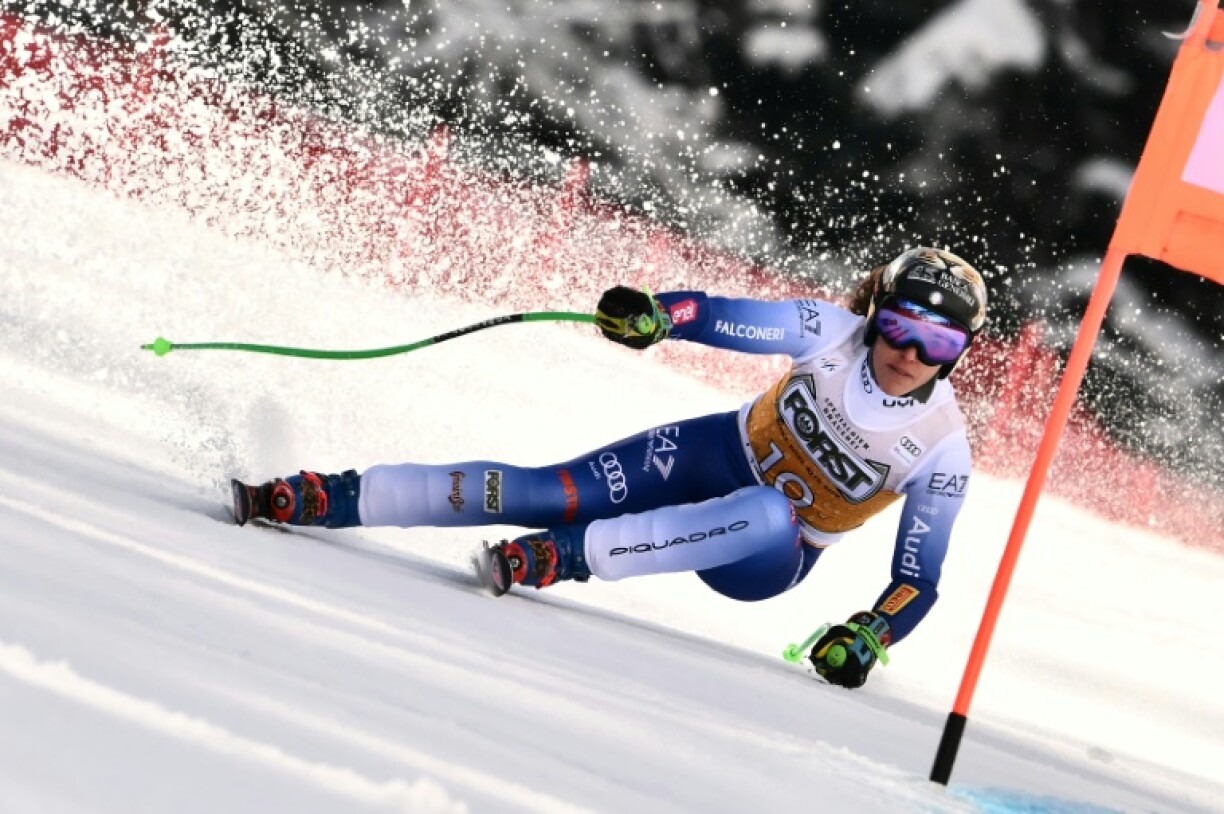 Federica Brignone closed in on a second overall World Cup win