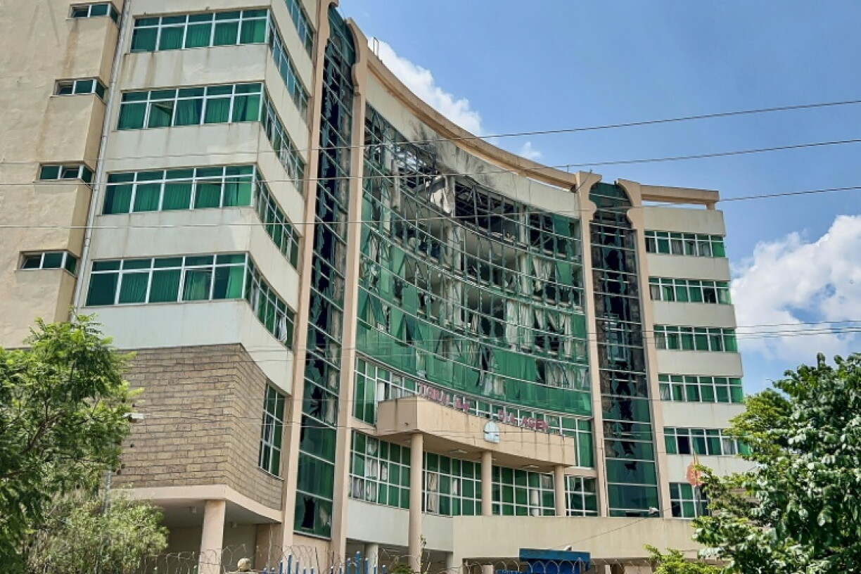 Tigrai TV's headquarters was hit by a drone on Sunday