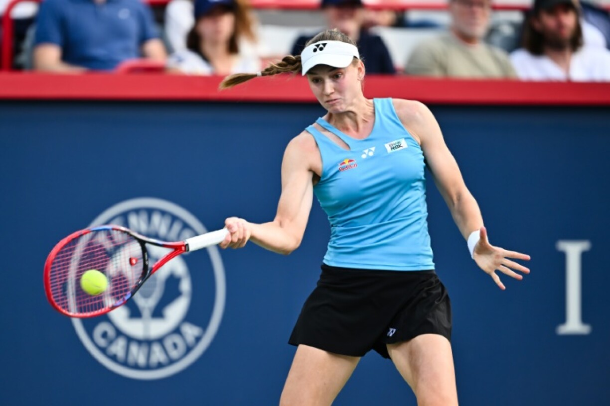 Elena Rybakina of Kazakhstan advanced to the WTA Canadian Open semi-finals with a victory over Marta Kostyuk of Ukraine