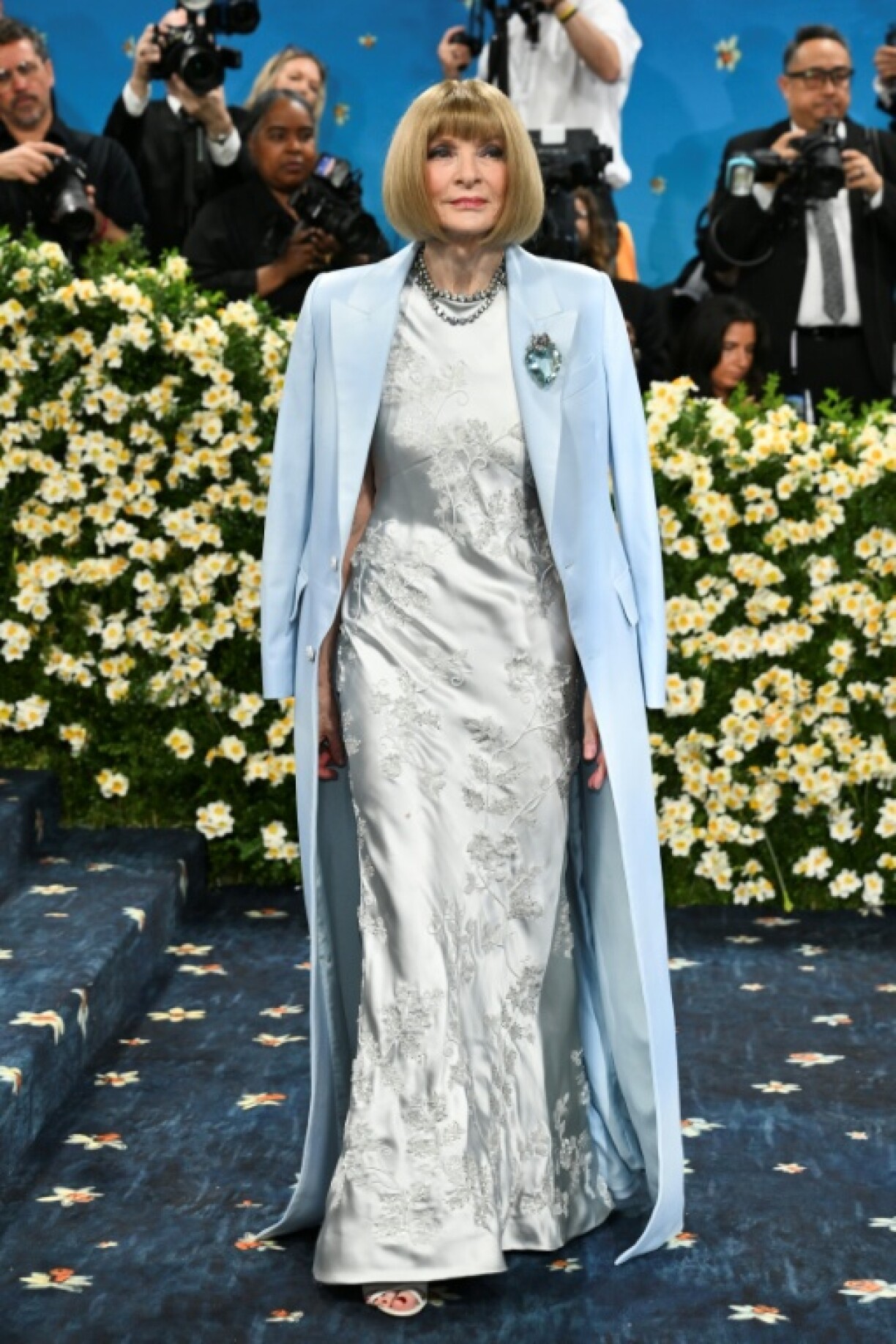 Anna Wintour at he 2025 Met Gala at the Metropolitan Museum of Art in New York