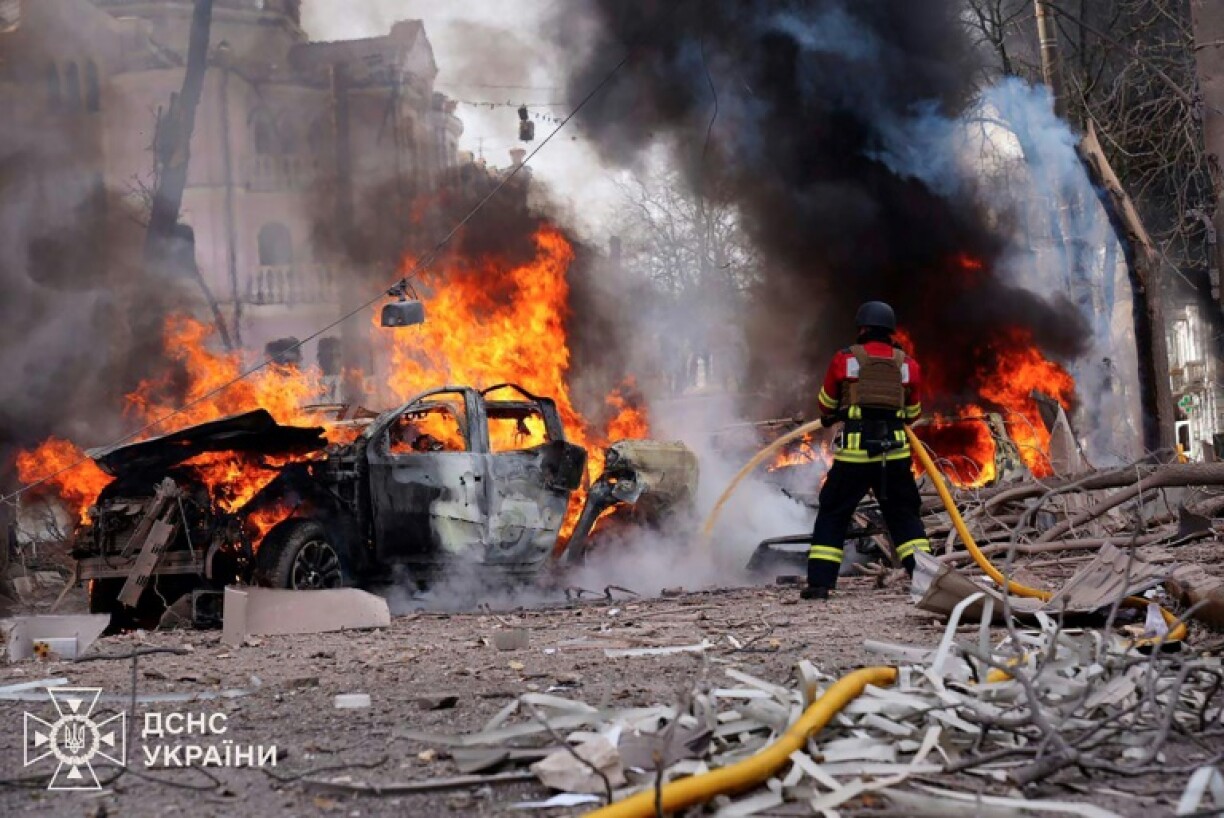 Russia said the strike hit a meeting of Ukrainian army commanders