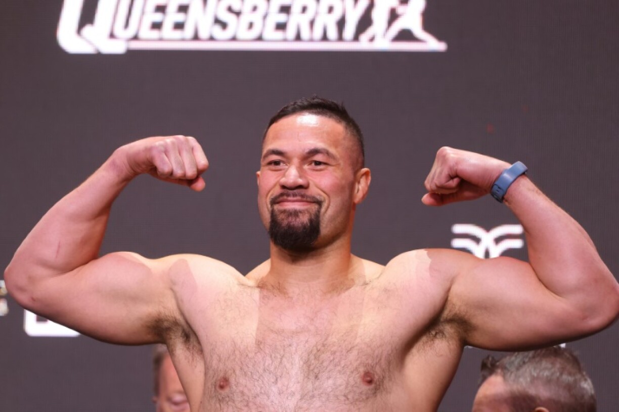 New Zealand heavyweight boxer Joseph Parker